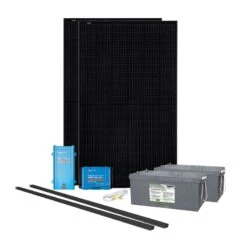 Solcelleanlegg Takmontert 720 Watt AGM 230V