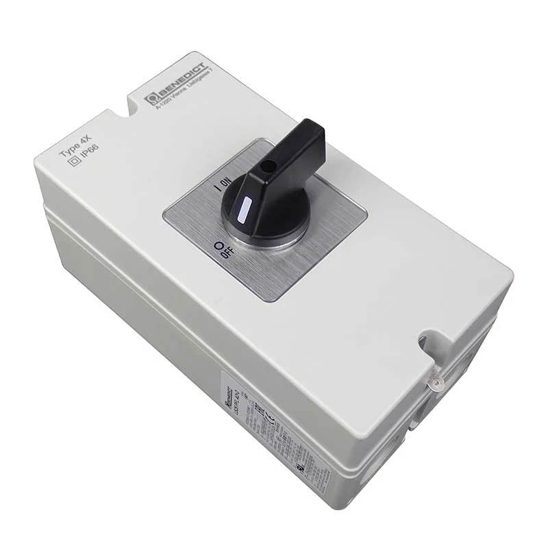 Sikkerhetsbryter DC 25A/2pol Til Solcellepanel 3 Sikkerhetsbryter DC 25A/2pol Til Solcellepanel