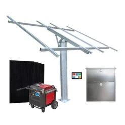 Kraftpakke 230 Volt I Skap M/aggregat, 3000 VA, 12900 Wt Rolls