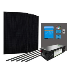 Kraftpakke 230 Volt På Plate, 5000 VA, 10240 Wt Litium Heat