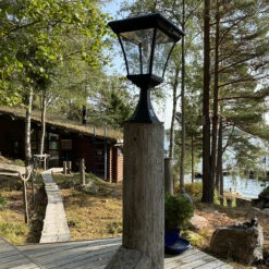 Utelampe Solar, Stående -VarmeKraft Butikk 224065 2