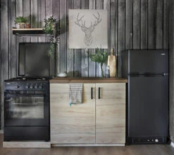 Gasskomfyr Chef - Sort, 60cm -VarmeKraft Butikk 340066 2