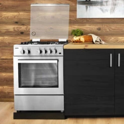 Gasskomfyr Kitchen Steel 60 Cm -VarmeKraft Butikk 340110 3