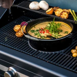 Støpejernsgryte Kokegryta 5,5 Liter Til Kokegrop -VarmeKraft Butikk 440414 2