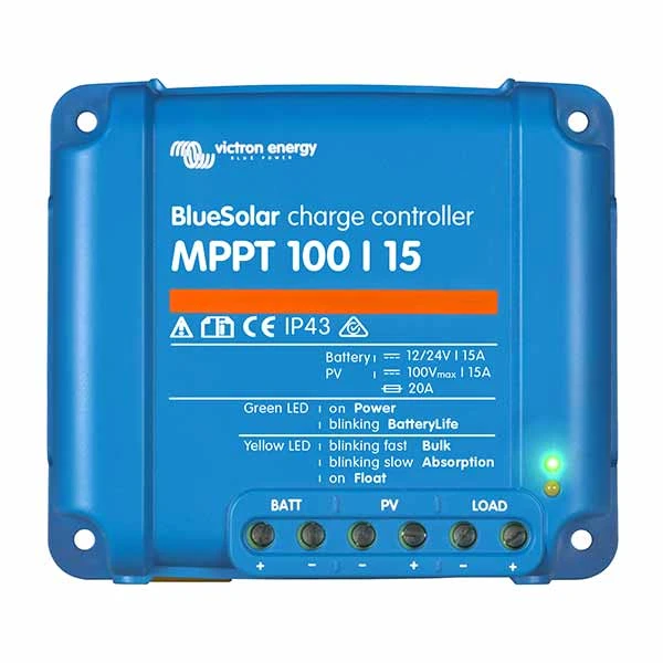 Solcelleregulator Victron Blue Solar MPPT 100/15 3 Solcelleregulator Victron Blue Solar MPPT 100/15