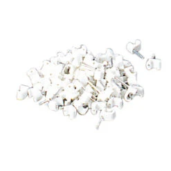 Kabelklips 2 X 2,5 Mm2 - 2 X 4 Mm2 Kabel, Hvit