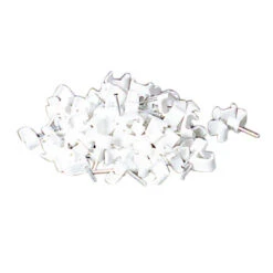 Kabelklips 2 X 10 Mm2, Hvit