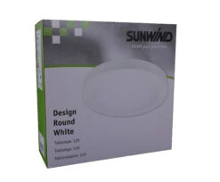 Taklampe Design Round White -VarmeKraft Butikk 540903 1