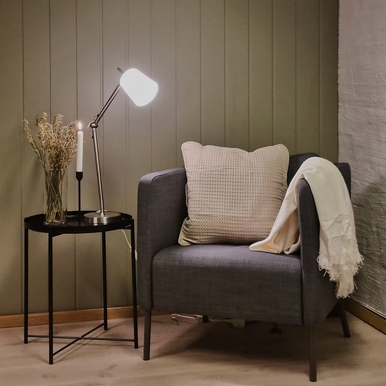 Bordlampe Design White 4 Bordlampe Design White - Bilde 2