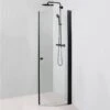 Dusjdør Ariel Black 80 X 190 -VarmeKraft Butikk 671800