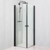 Dusjdører Kiara Black 80 X 190, 2 Stk -VarmeKraft Butikk 671824